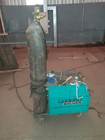 Maquina de Solda MIG Balmer 250 completa com cilindro