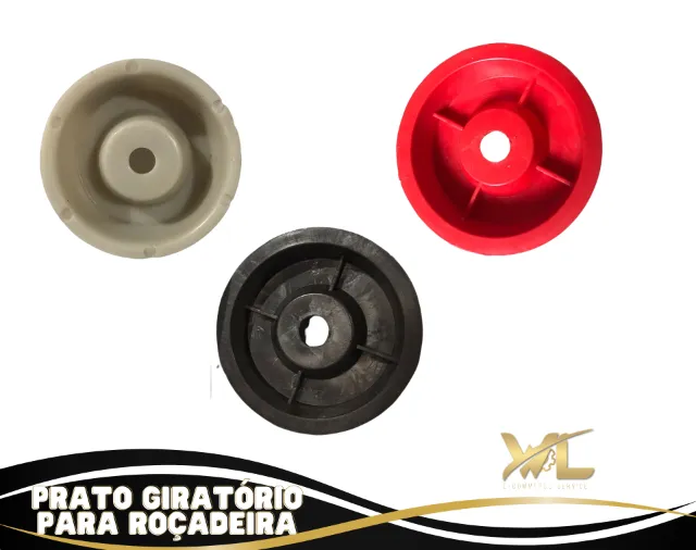 Kit 4 Pratos Giratórios para Roçadeira
