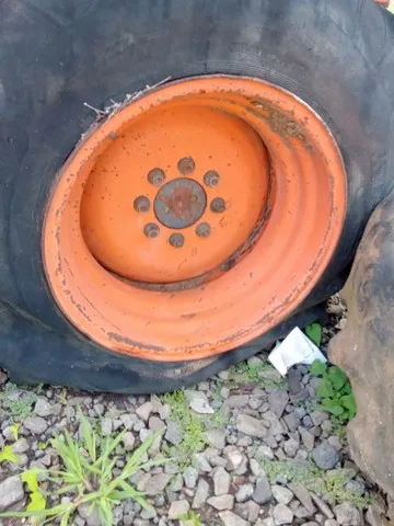 Roda traseira retro Fiat 