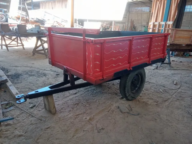Carretinha agrícola trator 2t