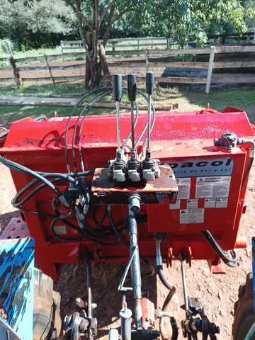 Máquina de silagem 