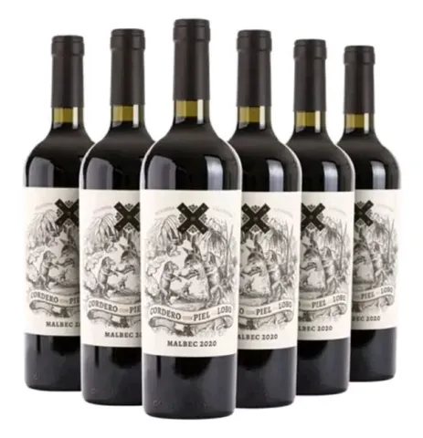 Vinho Cordero con Piel de Lobo Malbec 2023