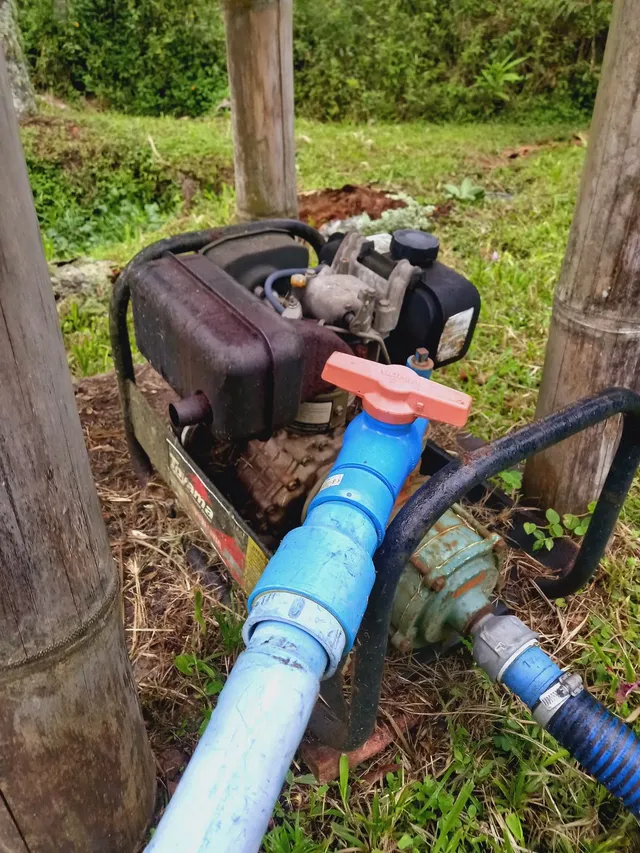 Motobomba alta pressão irrigação 