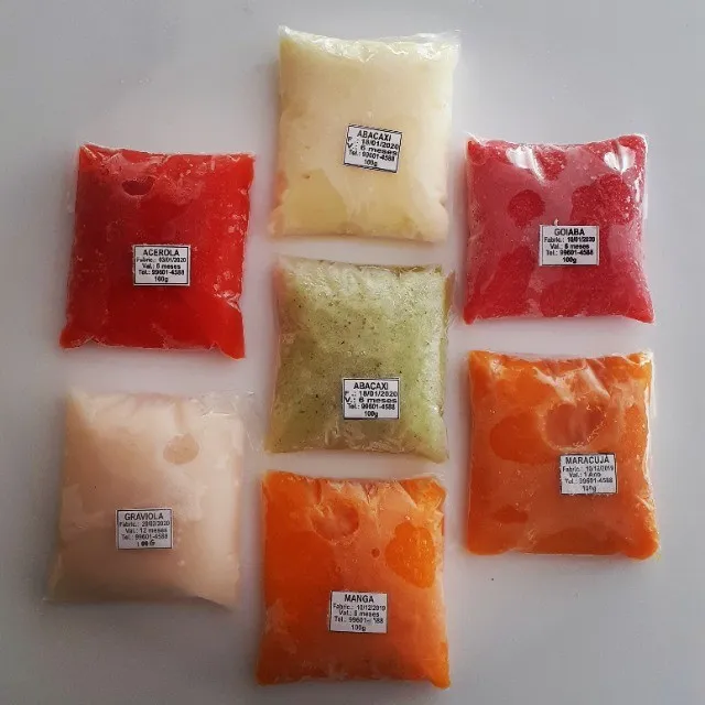 Polpas de frutas