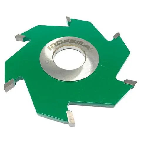 Fresa Ranhura HW 125 x 9 x 30mm com 6 Dentes - Indfema
