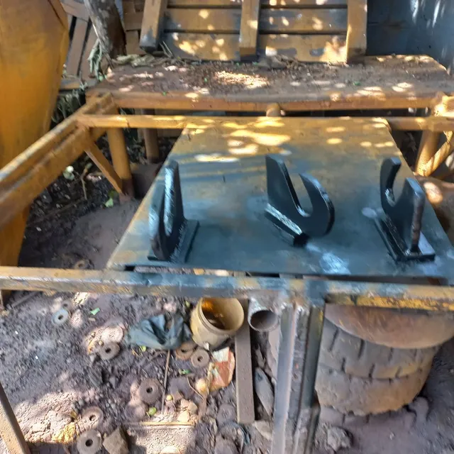 Kit garfos para retroescavadeira