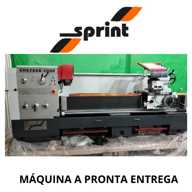Torno mecânico marca Sprint mod GH6266B/2000