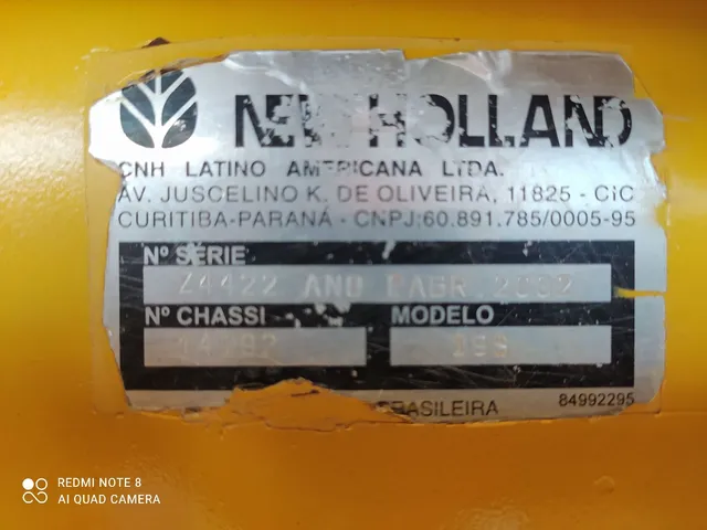 Plataforma de soja 19 pés original New Holland 