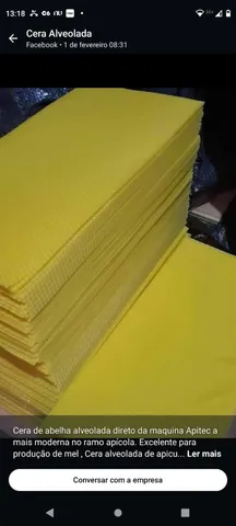 Cera de abelha pura