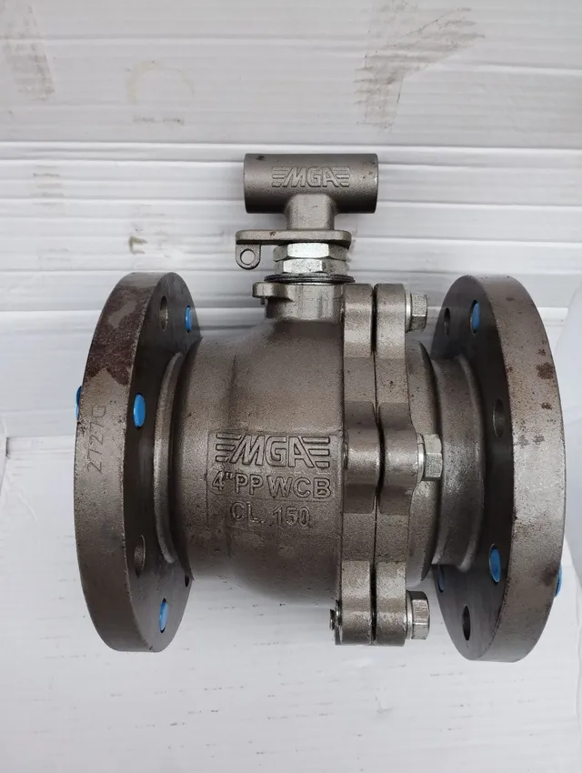 Válvula de esfera MGA flange de 4 " 150 lbs
