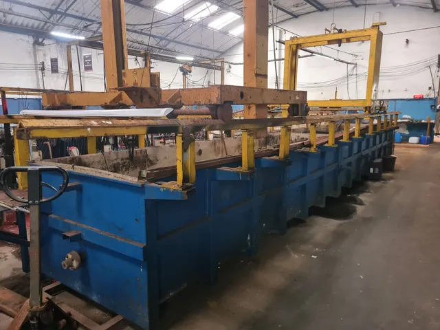 Tanque de linha automática zincagem