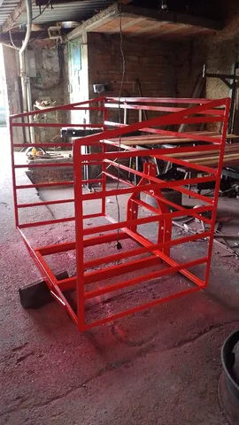 Plataforma grade alta reforçada 