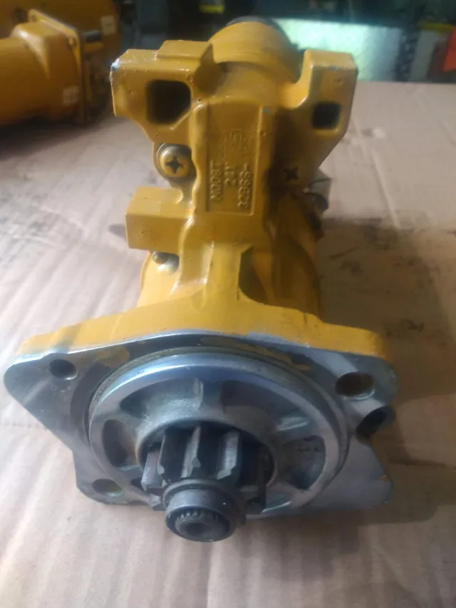 Motor arranque escavadeira Caterpillar 320D