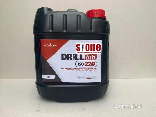 Óleo Drill Lub 220 (Rock drill) - Especial para Perfuratriz e Rompedor