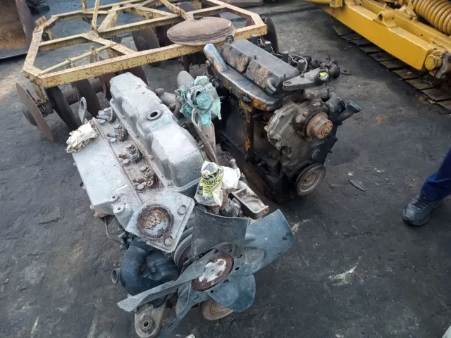 Motor Ford New holland pra trator retroescavadeira fiatallis 