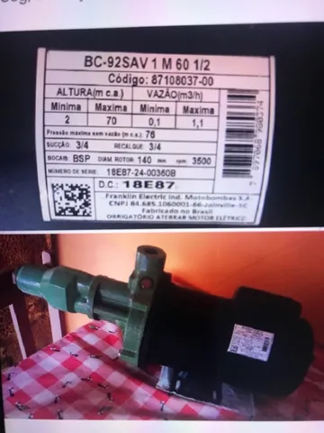 Motor bomba 