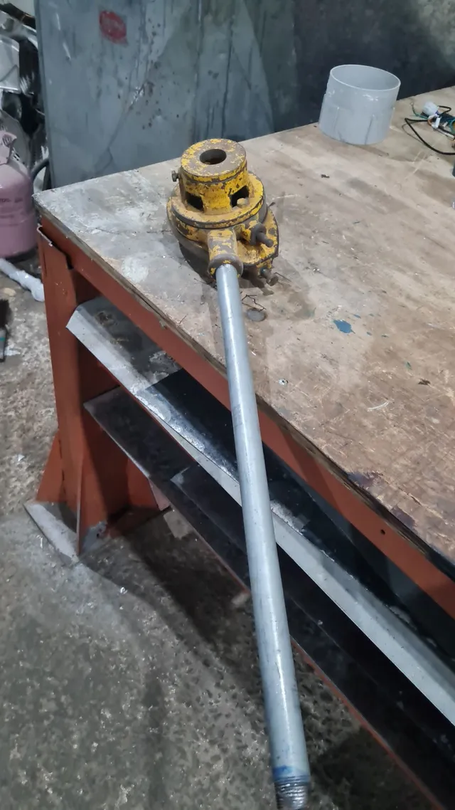 Rosqueadeira manual para tubo aço 
