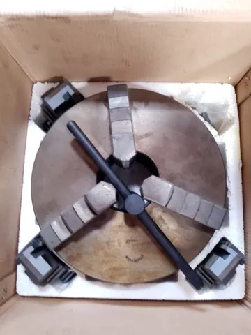 Placa para torno com 3 castanhas
