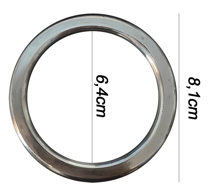 Argola numero 24 inox grossa espessura 8mm