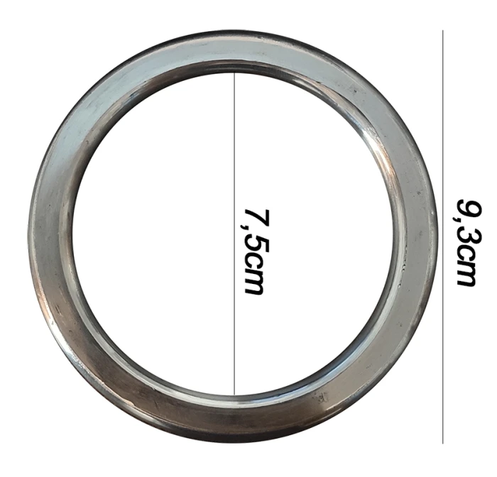 Argola numero 26 inox grossa espessura 8mm