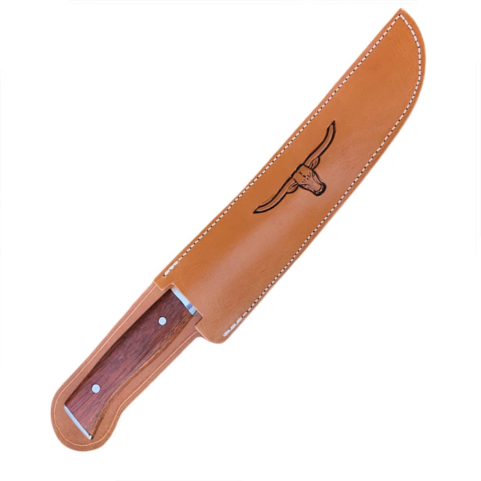 Bainha Long Horn 10" Com Faca em Inox