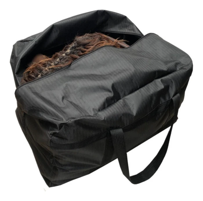 Bolsa Para Sela / Arreio / traia / Mochila Grande - Preto