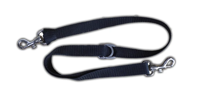 Cabo De Gamarra Fita De Nylon Regulável Mosquetão Reforçado