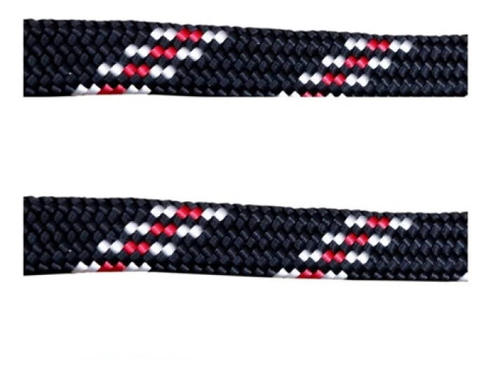 Corda / Cordinha / Chata Para Selaria (preto Mesclado) Ø 22mm 10 Metros