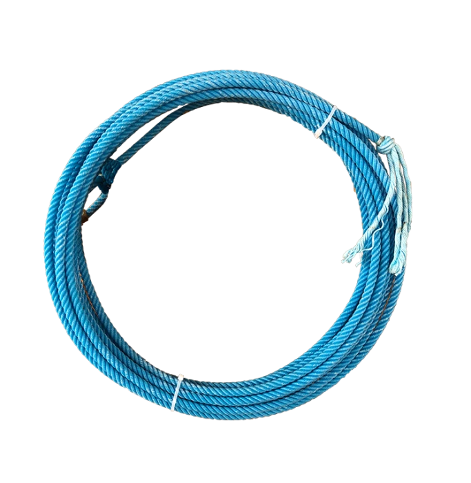 Corda de Laço Junior Para Treino SOFT Torcido 11 Metros Azul