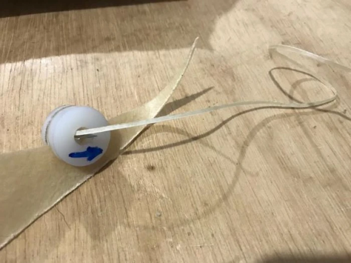 Fieira Para Tento 2mm / saca tentos couro cru