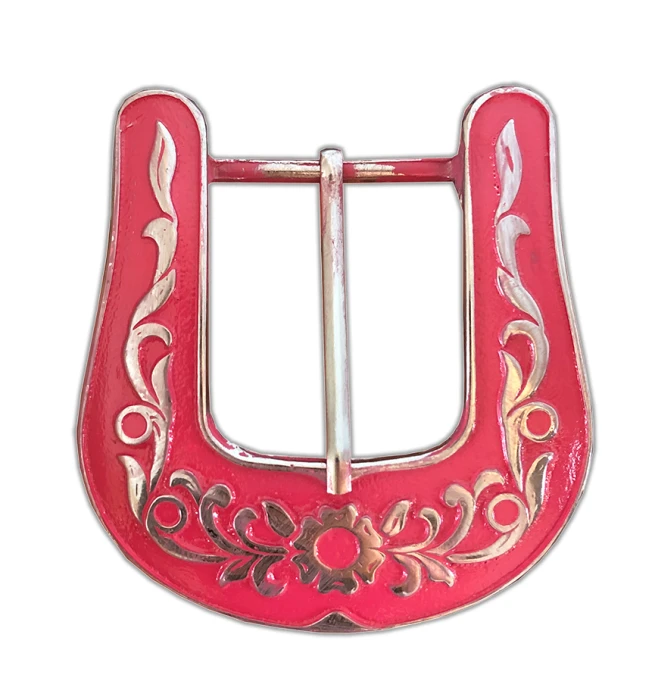 Fivela country ROSA F6/4 para cintos
