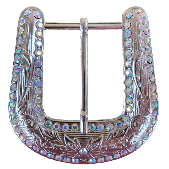 Fivela Strass Premium - Cristal AB