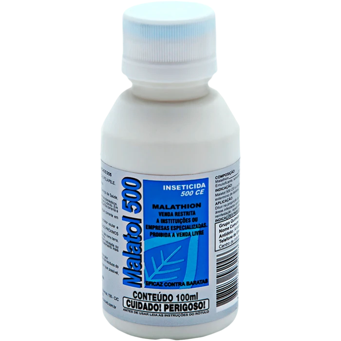 Inseticida Malatol 500 CE 100ml Moscas / Tripes / Cochonilhas / Cigarrinhas