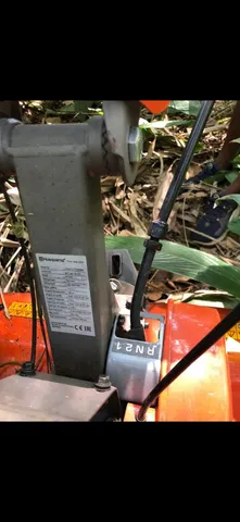 Motocultivador orgânico