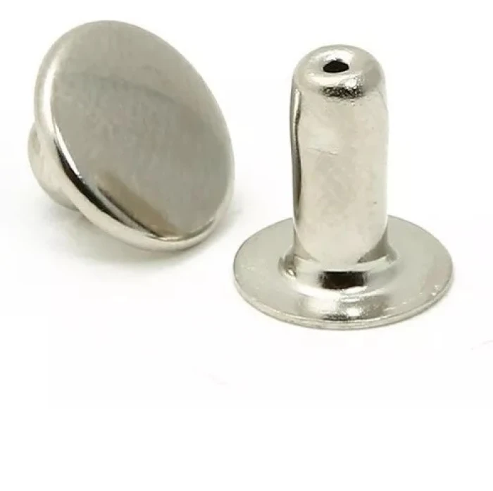 Kit 250 Rebites Niquelado 3,5mm