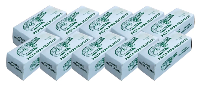 kit com 10 Pastas Verde Jacaré Preço ESPECIAL