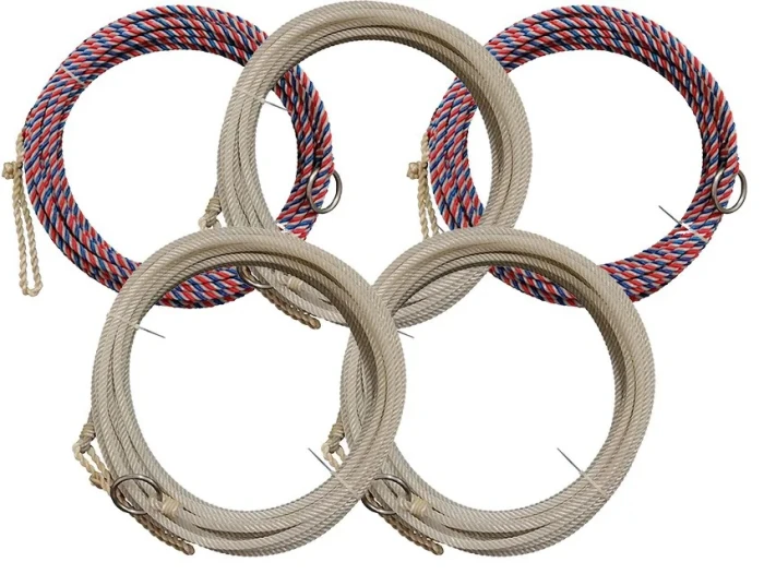 Kit com 5 Cordas Chumbadas 12 metros Cores Variadas