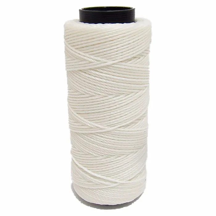 Linha /  Cordão Encerado Nº4 100g Várias Cores - Branco