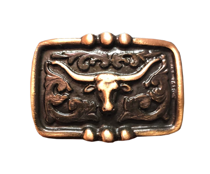 Margarida de Rebite R18 Long Horn Cobre Quadrado