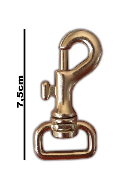 Mosquetão Reforçado 7,5cm
