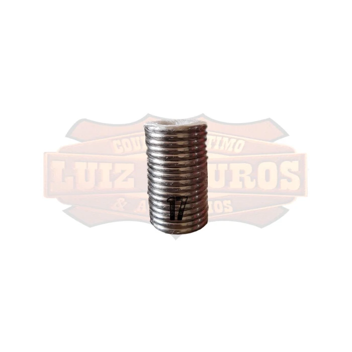Pacote de Argola Inox Nº 17 Chata Pacote C/20 Unidades