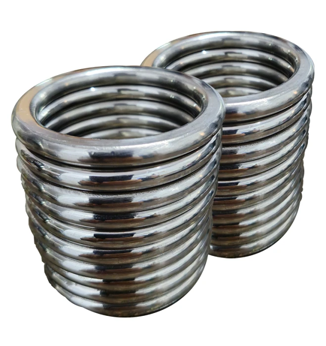 Pacote de Argola Inox Nº 28 Chata Pacote C/20 Unidades