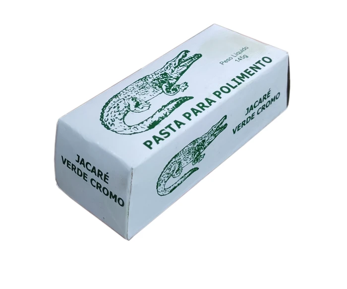 Pasta Abrasiva Jacaré Verde Cromo 145 Gramas