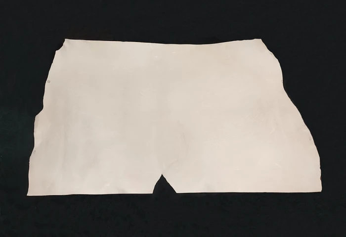 Peça Couro Atanado Vaqueta 1.6mm - Sola Atanada Crua 95x65cm.