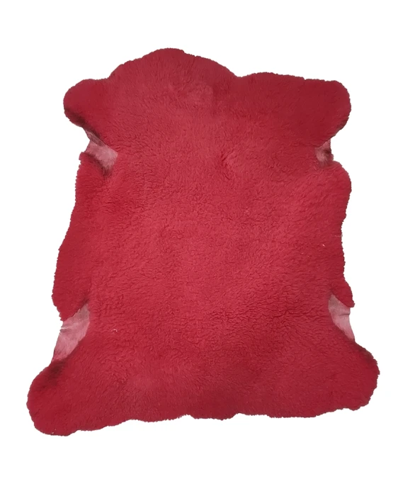 Pelego 100x60cm Grande Pelagem Alta - Rosa