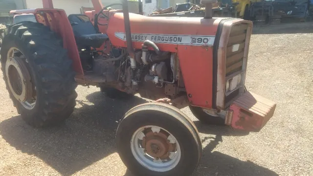 Trator Massey 290 turbinado 