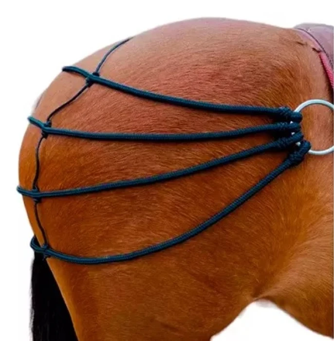 Retranca De Garupa Para Equinos/cavalos/ Garupeira em argolas em inox