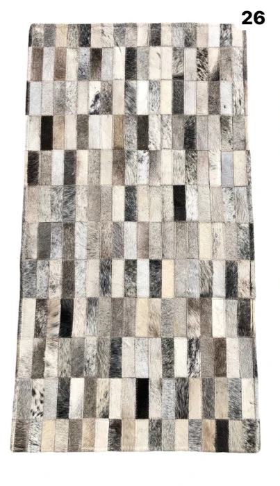 Tapete de Cama em Couro Bovino 95x50cm - 26