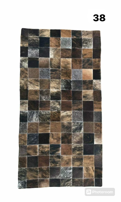 Tapete de Cama em Couro Bovino 95x50cm - 38