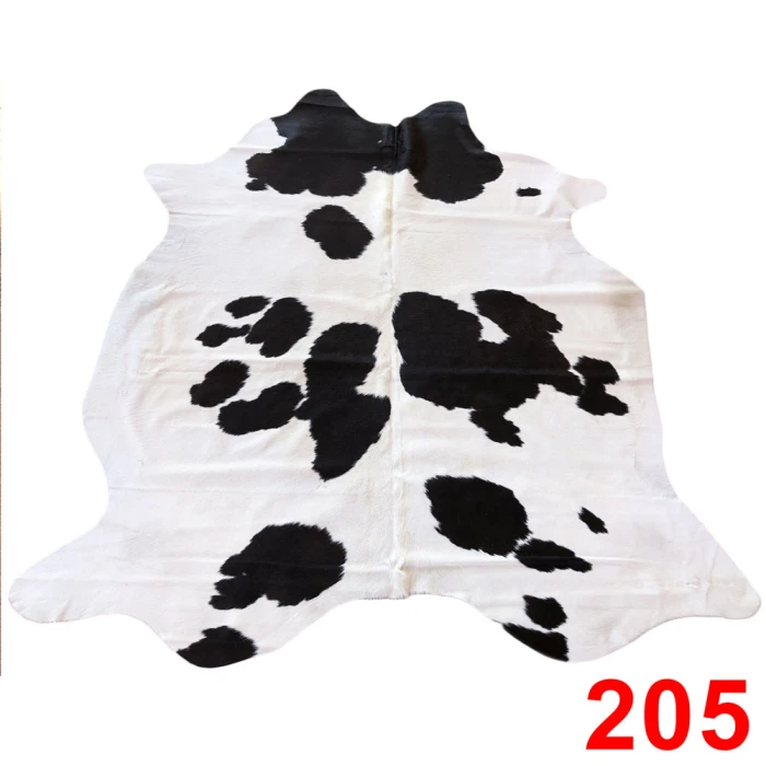 Tapete de Couro Bovino 2,00 met x 2,00 met / Tapete de Pelo de Boi / Couro legitimo Grande - 205